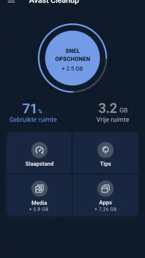 CCleaner: telefoon opschonen screenshot 1