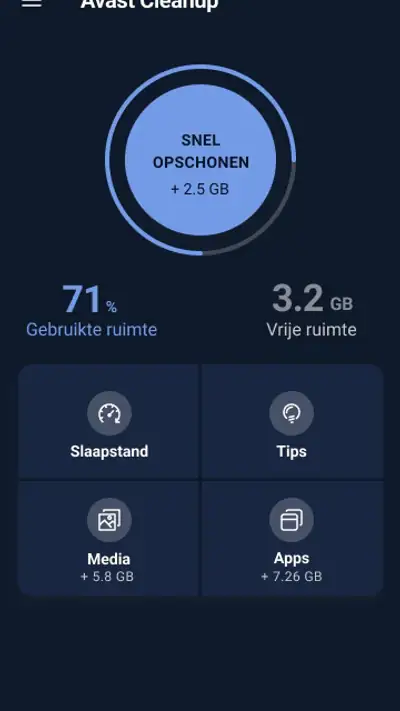 CCleaner: telefoon opschonen screenshot 1