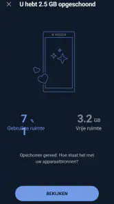 CCleaner: telefoon opschonen screenshot