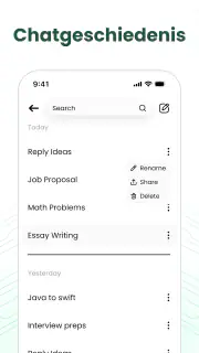 Chat AI: AI-Chatbot Nederlands screenshot 8