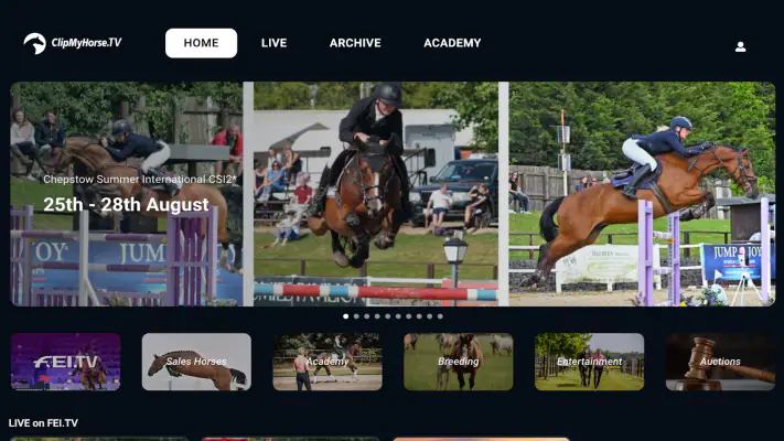 ClipMyHorse.TV screenshot 1