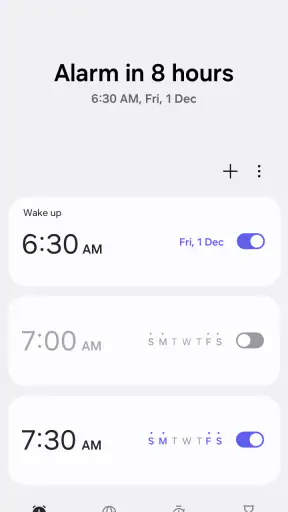 Clock screenshot 1