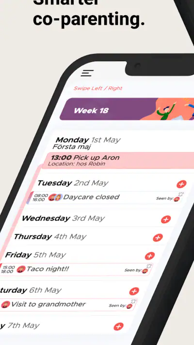 Co-parenting: Shared Parenting screenshot 1