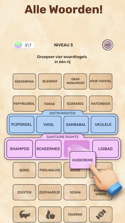 Connect Word - Woordspelletjes screenshot 1