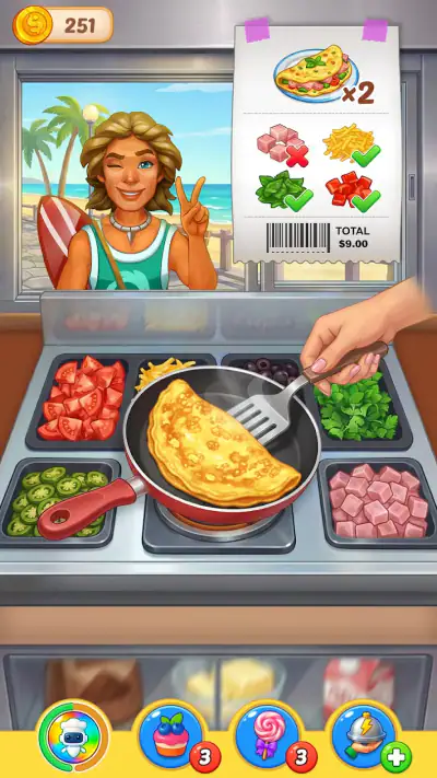 Cooking Crush - kookspelletjes screenshot 1