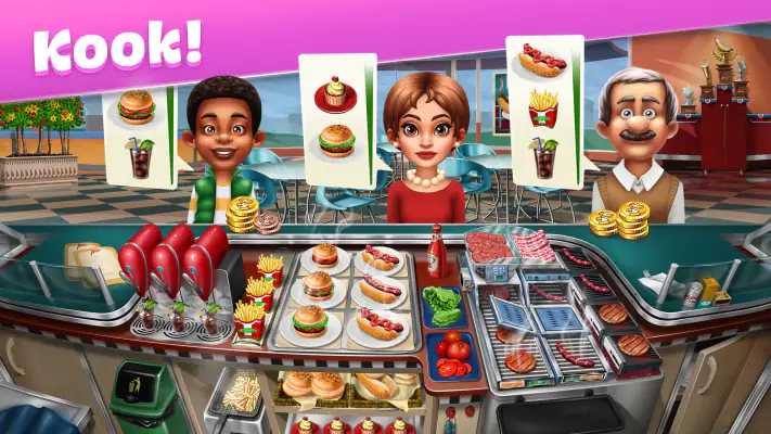 Cooking Fever: Restaurant Game screenshot 1