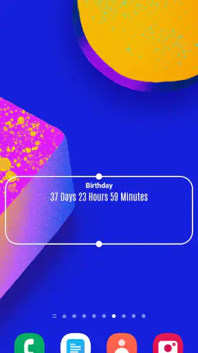 Countdown Widget - Time Until screenshot 1