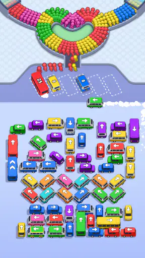 Crowd Escape: Bus Puzzle screenshot 1
