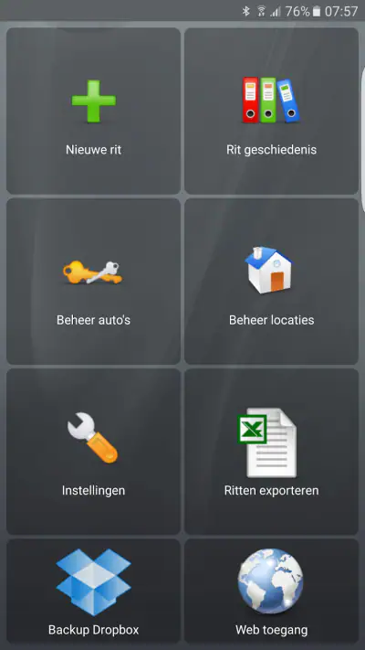 CTA Rit Registratie FULL screenshot 1