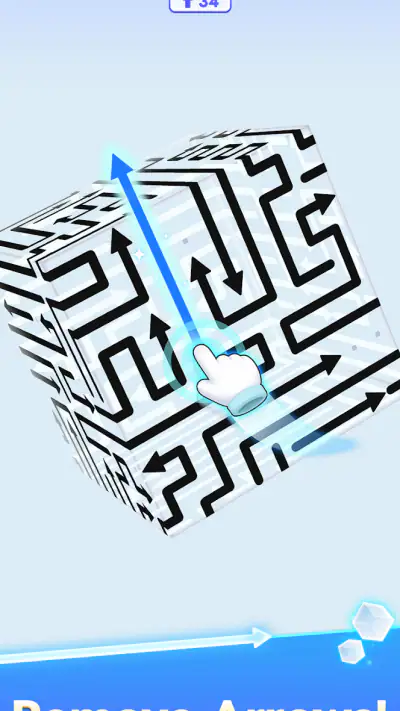 CubeAway - 3DPuzzle screenshot 1