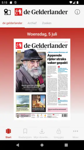 De Gelderlander-Digitale krant screenshot 1