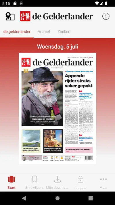De Gelderlander-Digitale krant screenshot 1