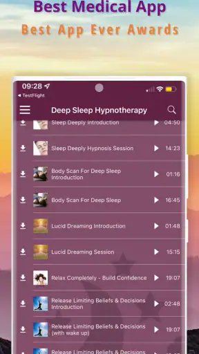 Deep Sleep Hypnotherapy screenshot 1
