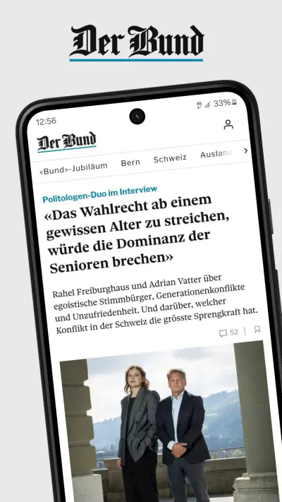 Der Bund Nachrichten screenshot 1
