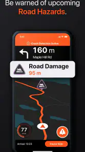 Detecht - Motorcycle App & GPS screenshot