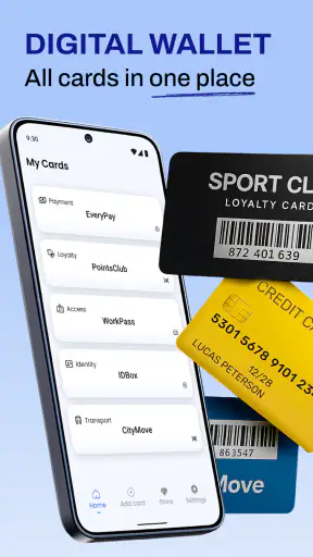 Digital Wallet - Mobile Cards screenshot 1