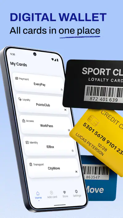 Digital Wallet - Mobile Cards screenshot 1