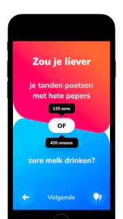 Dilemmaly - Zou je liever? screenshot 5