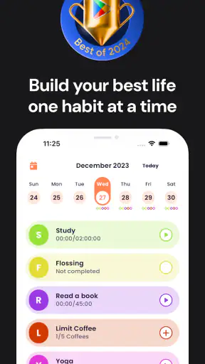 Disciplined - Gewoonte Tracker screenshot 1