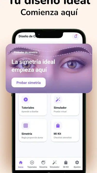 Diseña tus cejas paso a paso screenshot 1