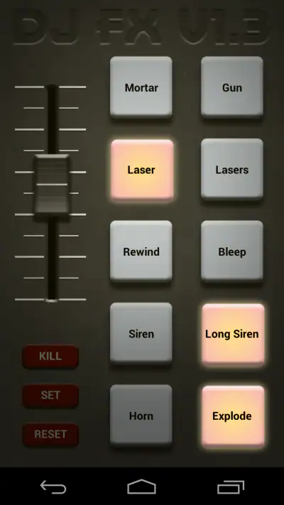 DJ FX Custom Soundboard screenshot 1