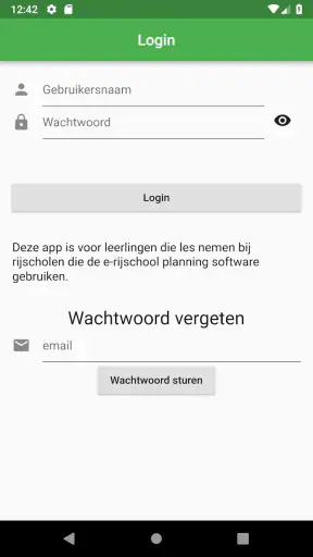 e-rijschool Mobile screenshot 1