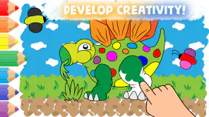 Easy coloring pages for kids screenshot 1