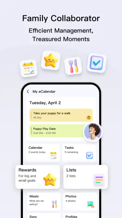 eCalendar - Daily Planner screenshot 1