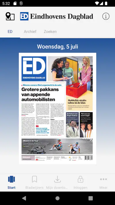 ED - Digitale krant screenshot 1