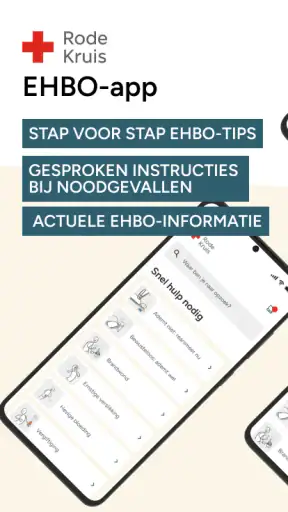 EHBO-app - Rode Kruis screenshot 1