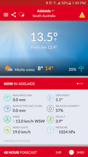 Elders Weather screenshot 1