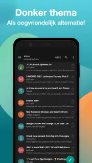 Email Aqua Mail: Snel, veilig screenshot 6
