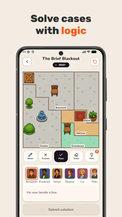 Enigmic: Misdaadpuzzels screenshot 1