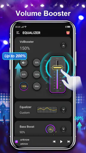 Equalizer & Geluidsverbeteraar screenshot 1