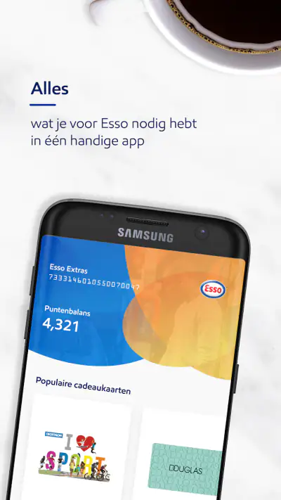 Esso: Spaarprogramma screenshot 1