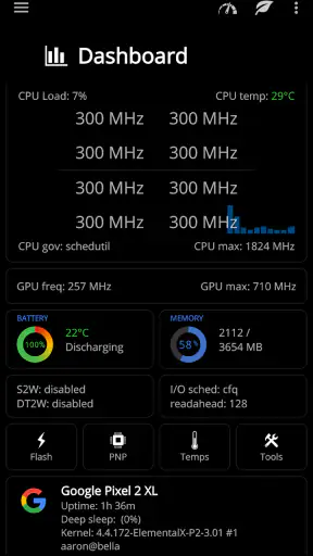 EX Kernel Manager screenshot 1