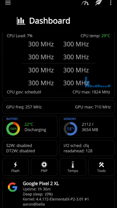 EX Kernel Manager screenshot 1