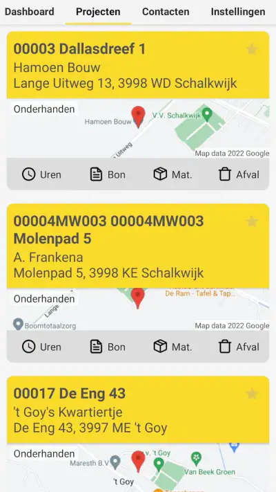Exact Bouw screenshot 1