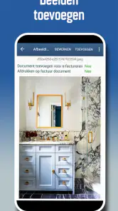 Factuur en offerte app screenshot