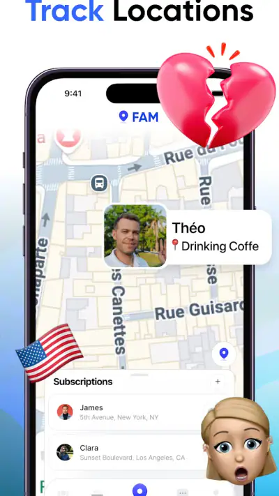 FAM: Family Location screenshot 1