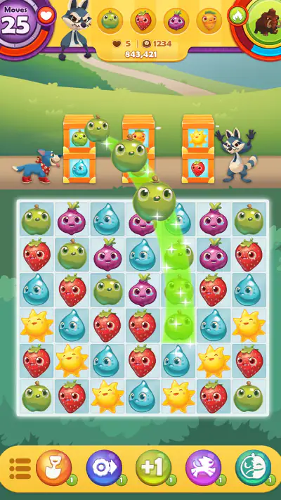 Farm Heroes Saga screenshot 1