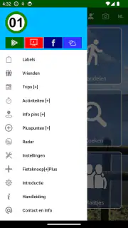 Fietsknoop fietsen en wandelen screenshot 2