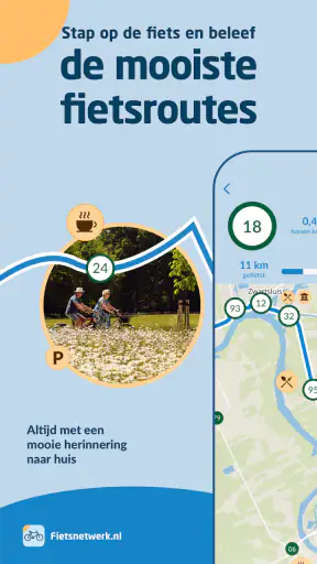 Fietsnetwerk Fietsroutes screenshot 1
