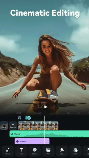 FilmoraHD - AI Video Creator screenshot 1