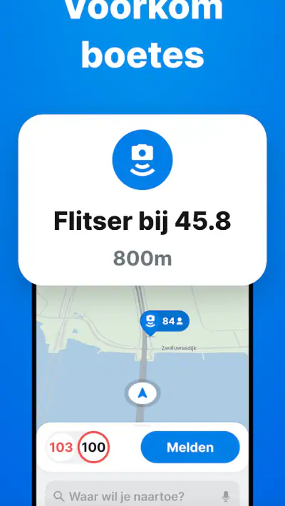 Flitsmeister screenshot 1