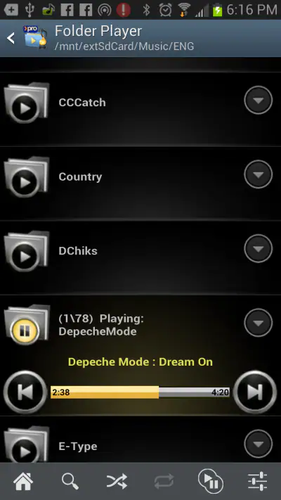 Folder Player Pro screenshot 1