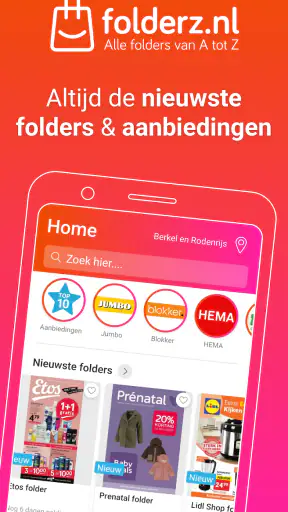Folderz.nl | Reclame folders screenshot 1
