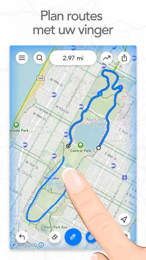 Footpath Routeplanner screenshot 1