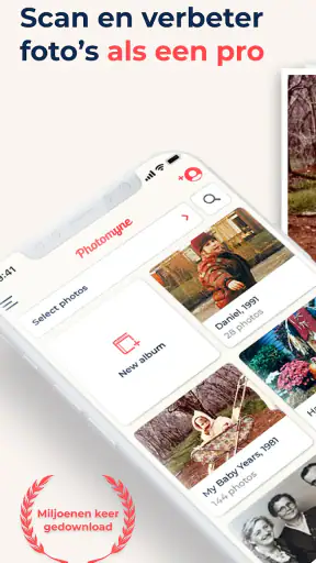 Fotoscanner van Photomyne screenshot 1