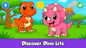 Fun Dinosaur Games for Kids screenshot 1